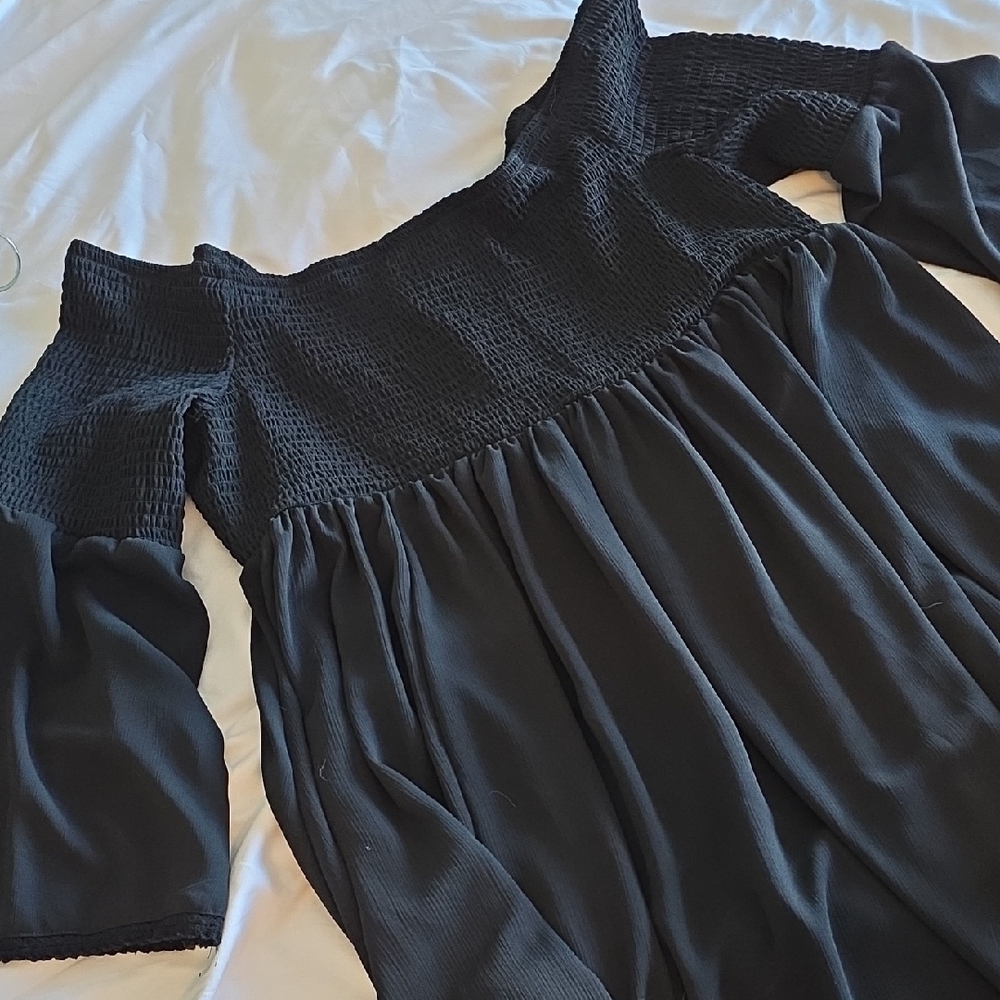 Torrid Black Ruched Top - Picture 4 of 10